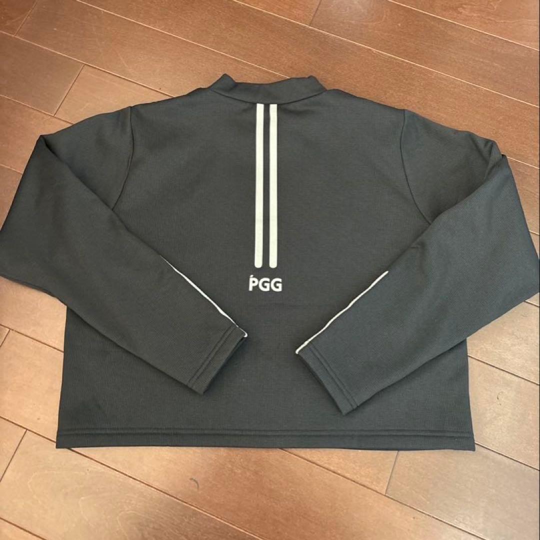 パーリーゲイツ　PGGストレッチダンボール裏起毛セットアップブラックサイズ1