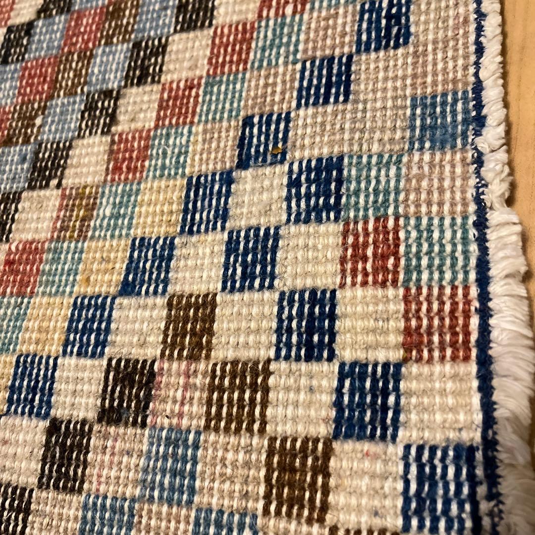 トルコヴィンテージラグ　正方形　94×101