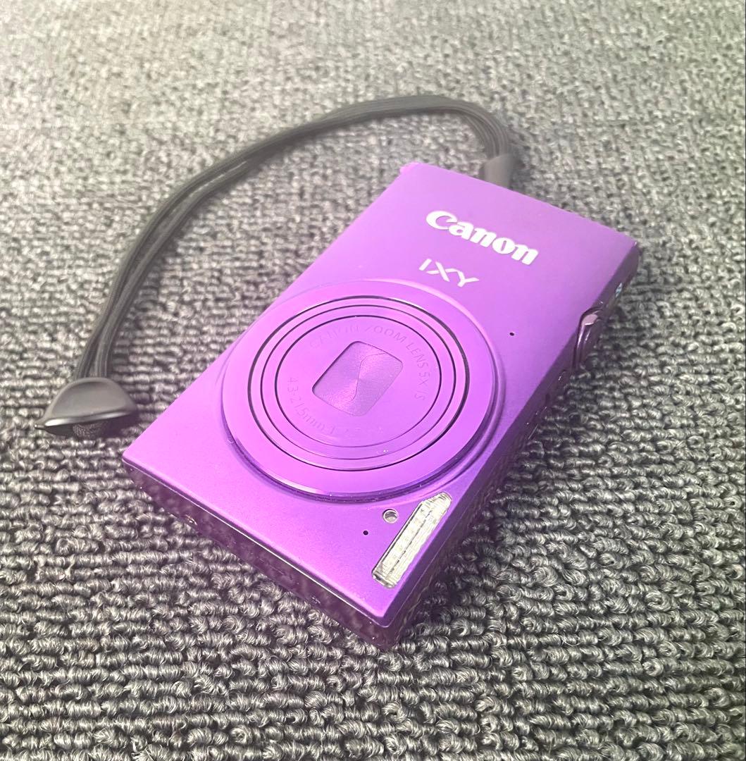 Canon IXY 430F パープル コンデジ デジタルカメラ
