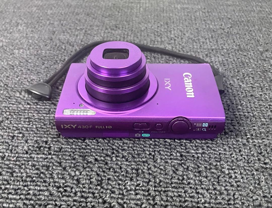 Canon IXY 430F パープル コンデジ デジタルカメラ
