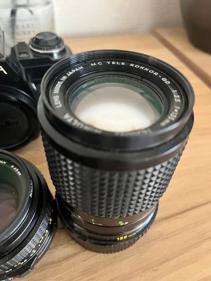 MINOLTA X-500 一眼レフカメラ レンズセット