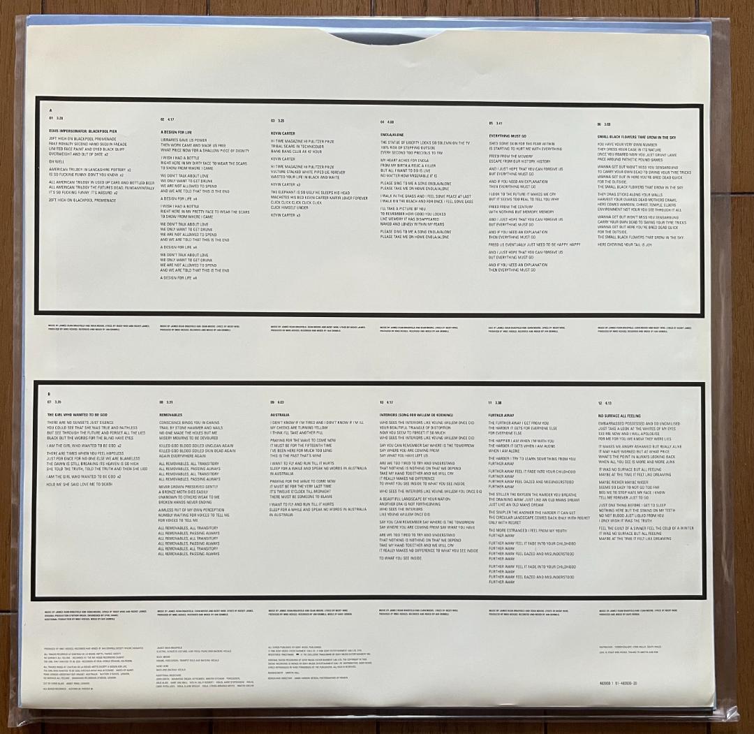 MANIC STREET PREACHERS【初回プレス】