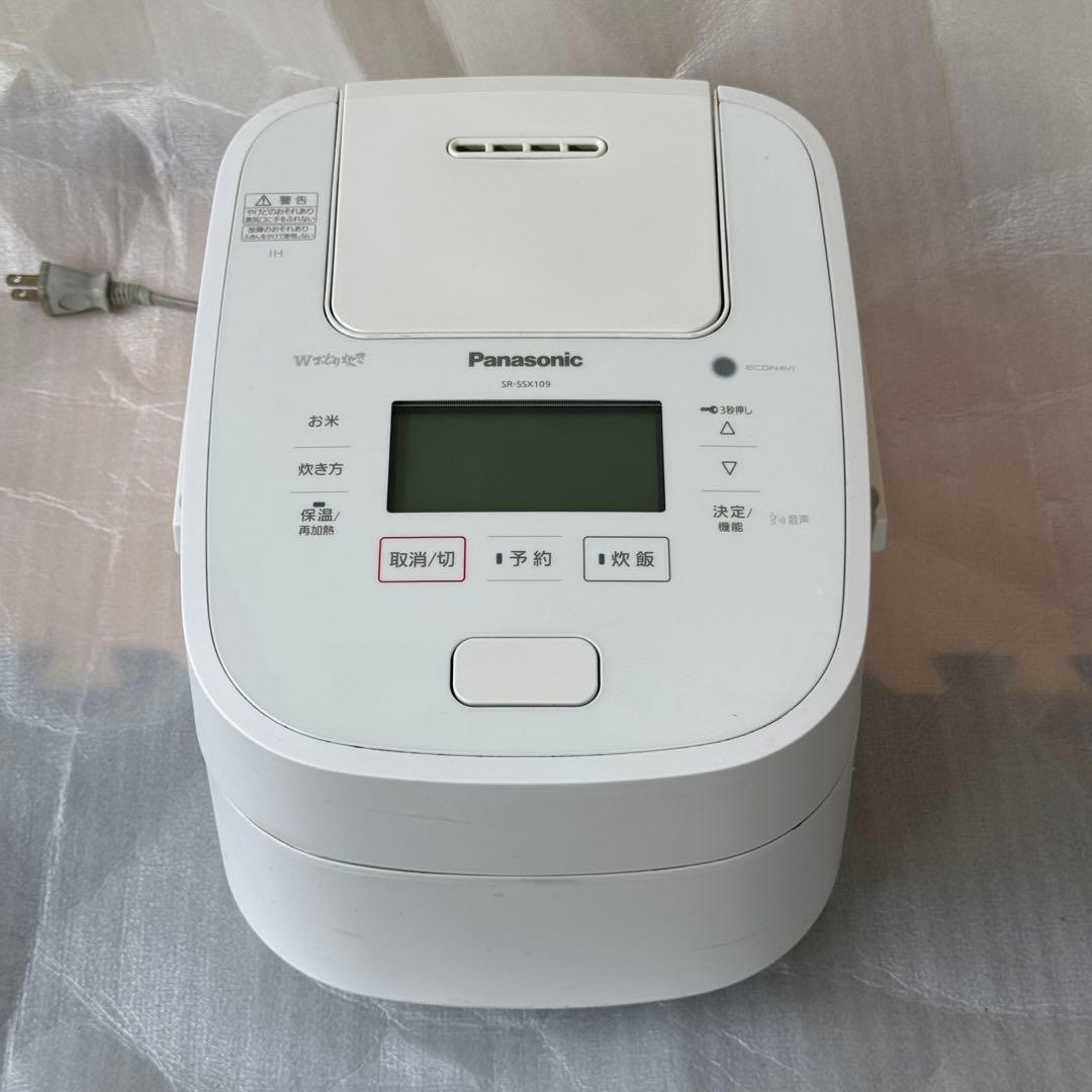 Panasonic パナソニック SR-SSX109 2019年製 炊飯器