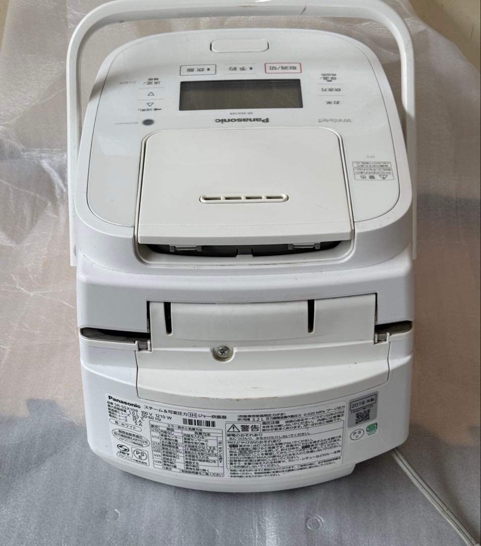 Panasonic パナソニック SR-SSX109 2019年製 炊飯器