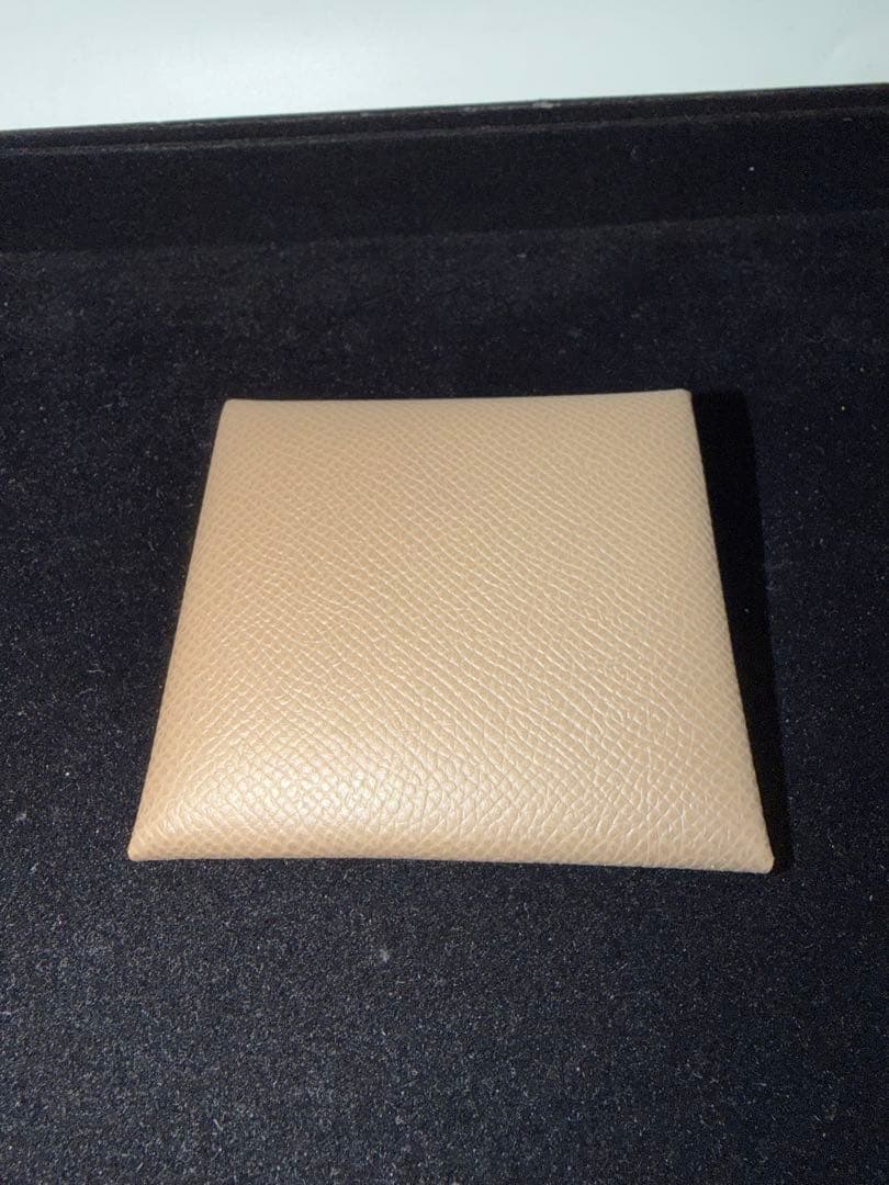 新品未使用！HERMESエルメス　バスティア　エトゥープ　W刻印