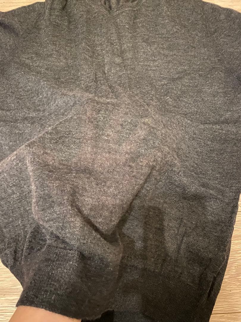 PRADA プラダ モヘア混 薄手 ニット ブラック サイズ50