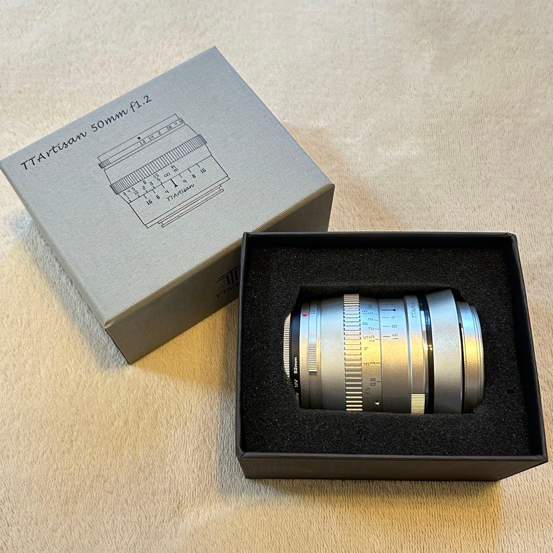 カメラレンズTTArtisan50mm f/1.2