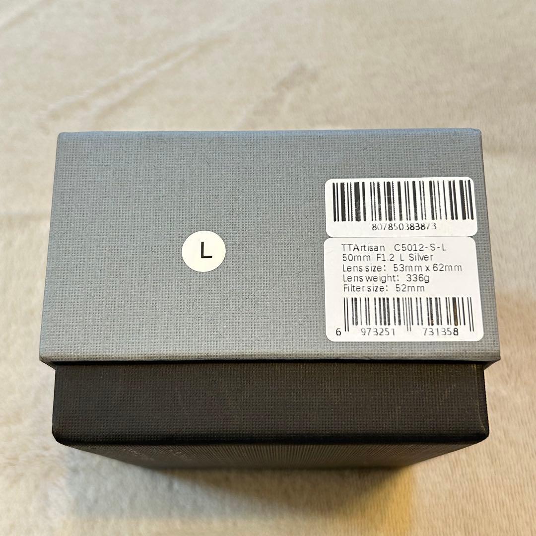カメラレンズTTArtisan50mm f/1.2