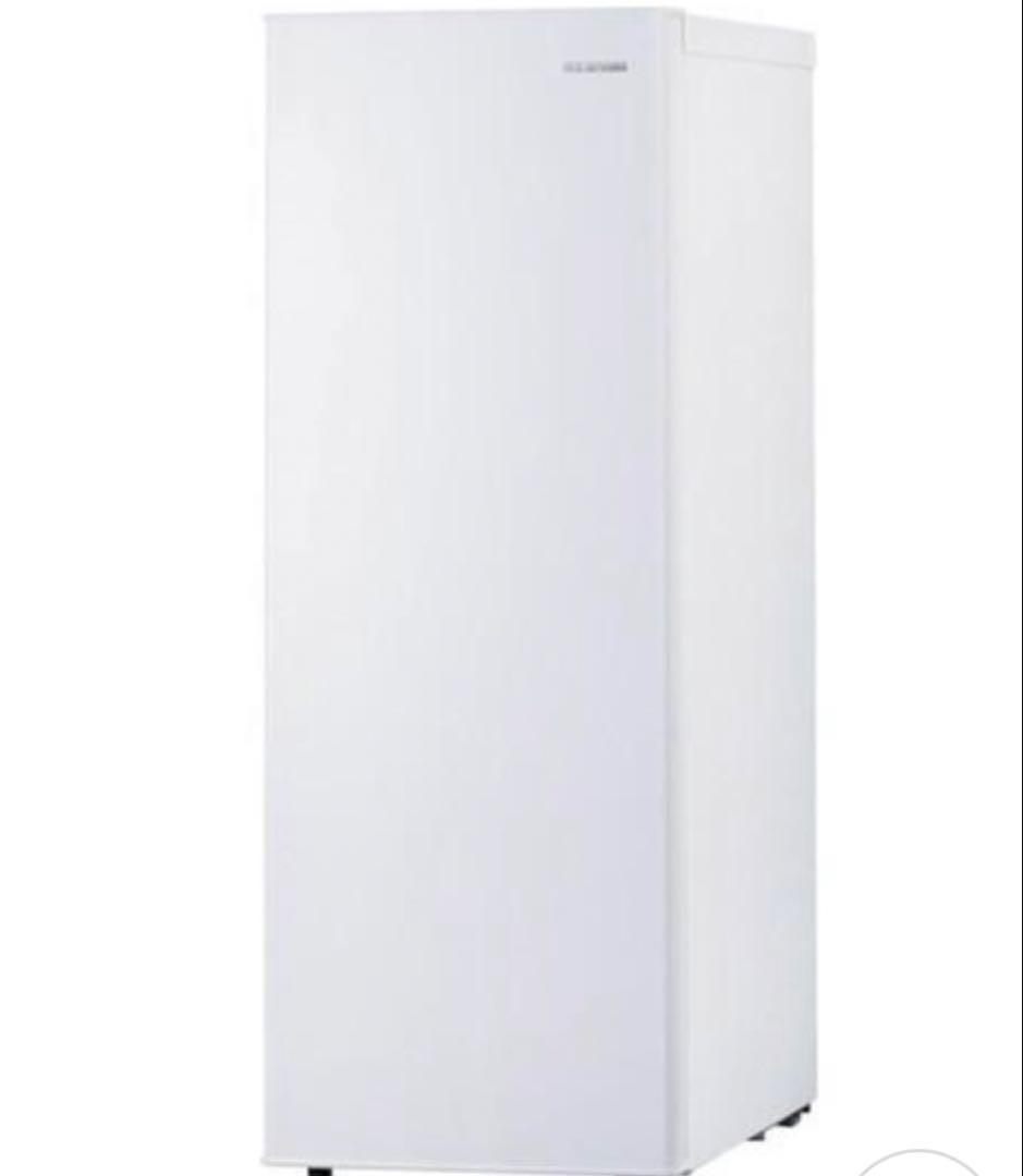 【新品未使用】アイリスオーヤマ　冷凍庫　IUSN-8A-W