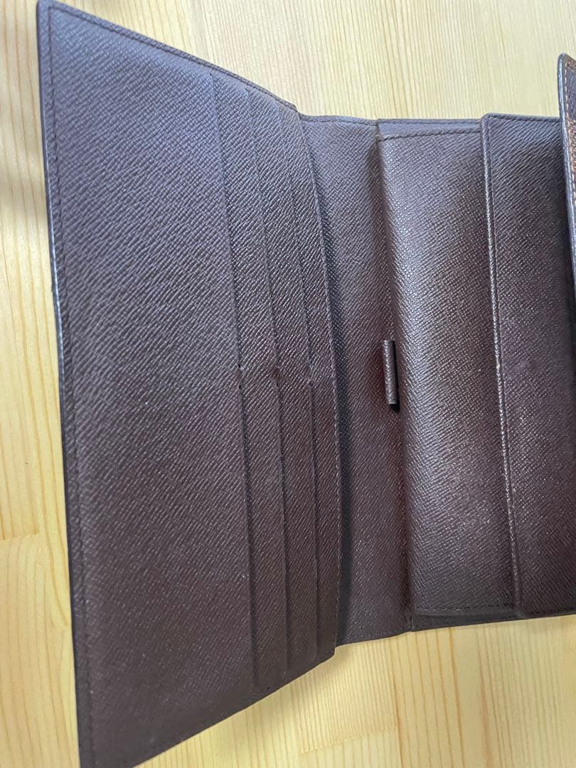 ルイ ヴィトン ダミエ ポルトフォイユ サラ 旧型 ブラウン ダミエ