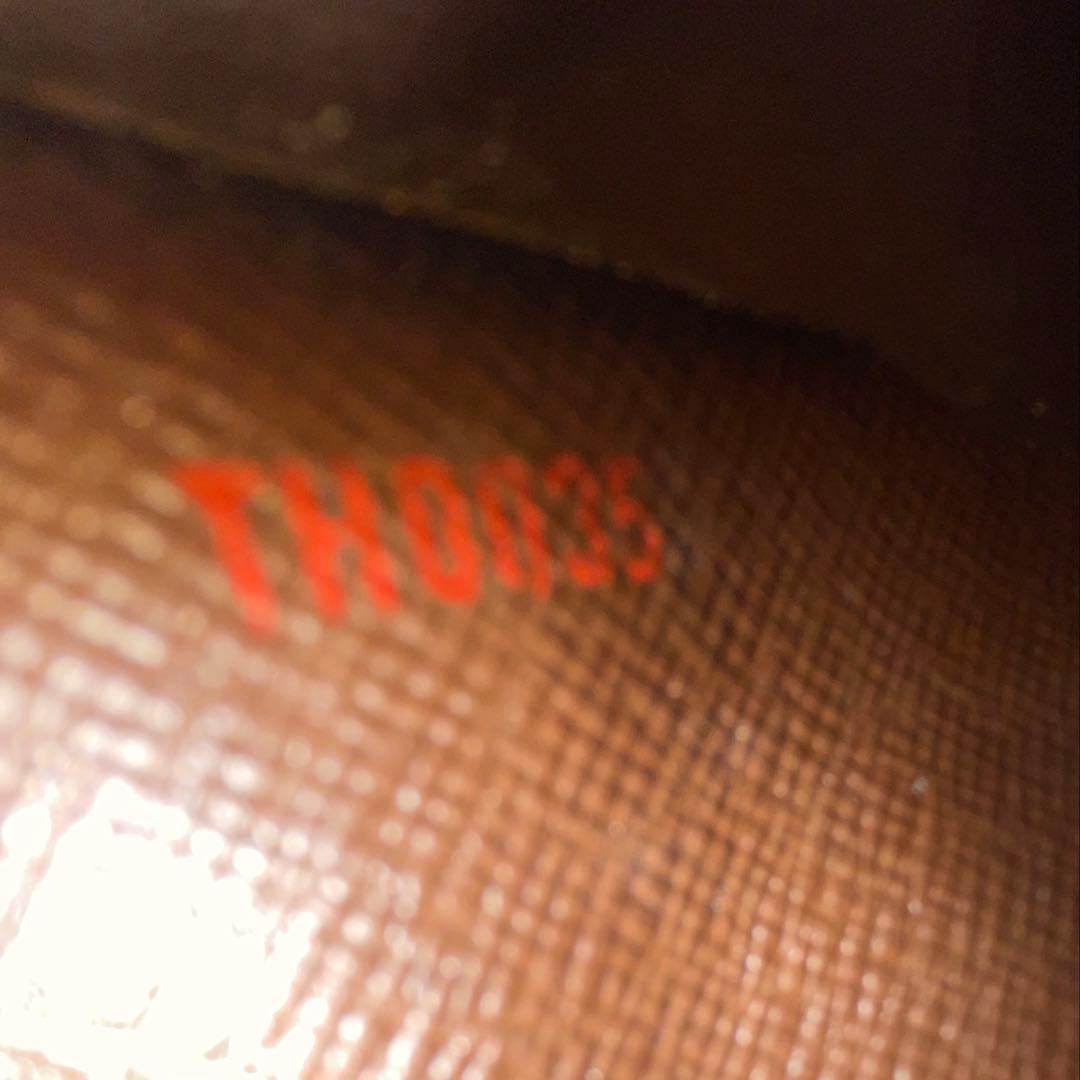 ルイ ヴィトン ダミエ ポルトフォイユ サラ 旧型 ブラウン ダミエ