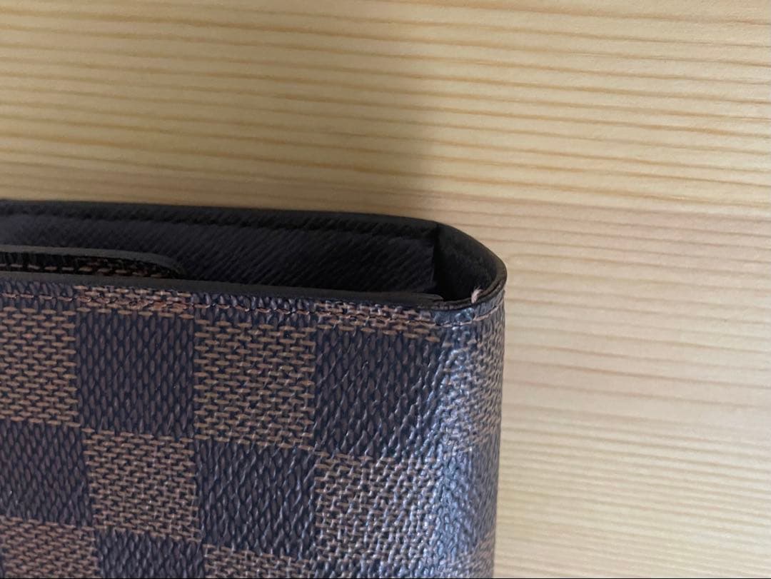 ルイ ヴィトン ダミエ ポルトフォイユ サラ 旧型 ブラウン ダミエ