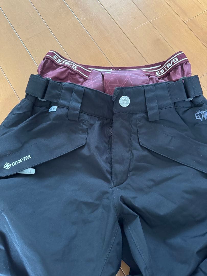 ESTIVOスノーボードウェア 女性用 Mサイズ ブラック