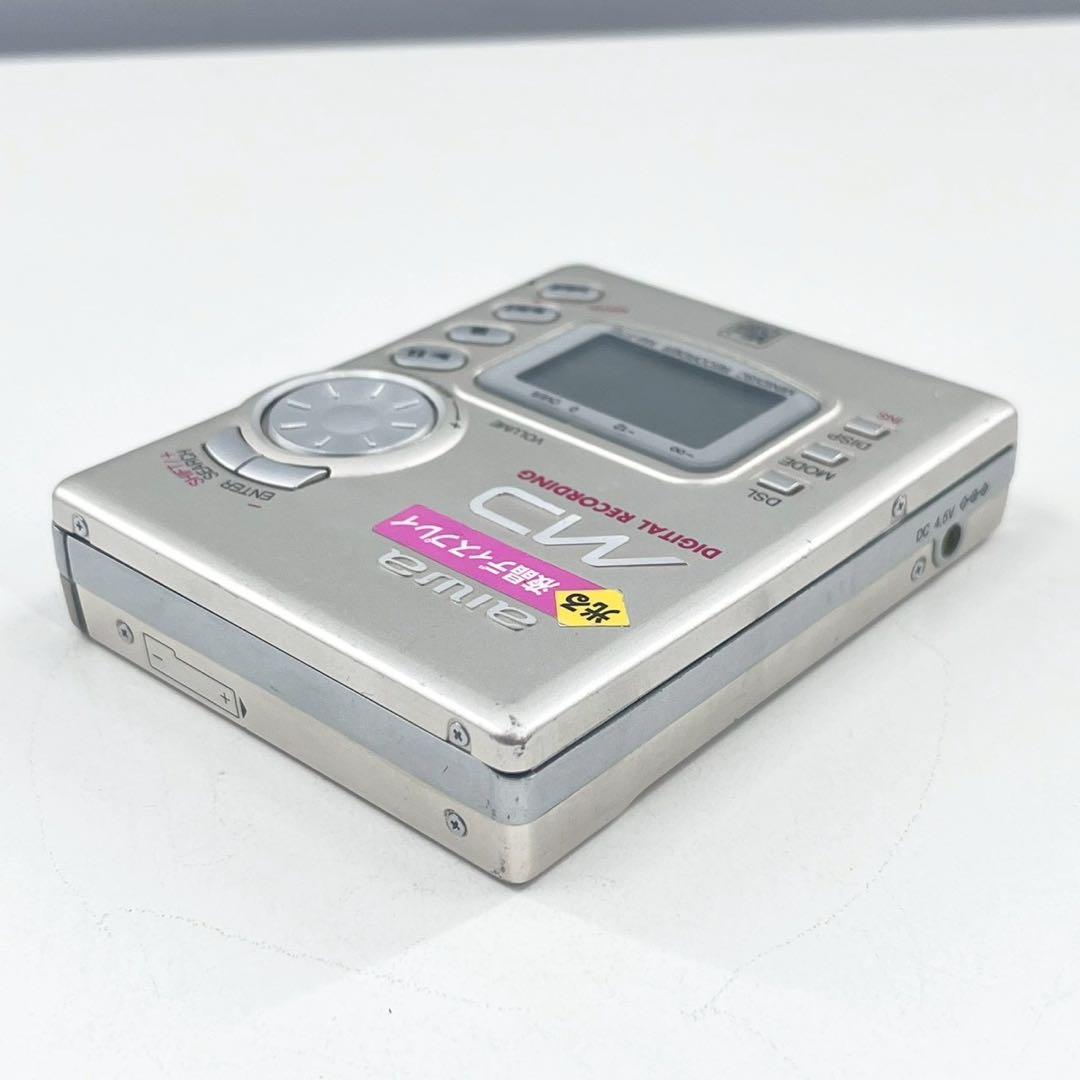 美品 aiwa AM-F70 MDレコーダー 通電確認のみ 読み込み不可