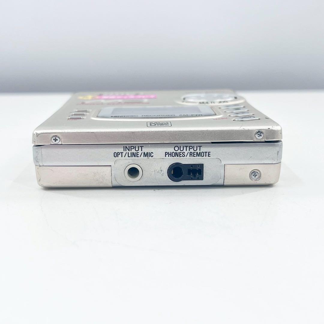 美品 aiwa AM-F70 MDレコーダー 通電確認のみ 読み込み不可