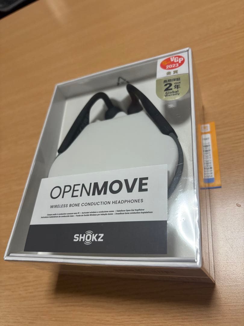 SHOKZ OPENMOVE ワイヤレス骨伝導ヘッドフォン