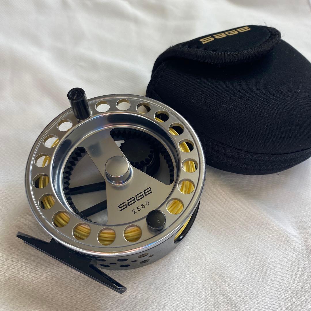 SAGE 2950 フライリール シルバー/ブラック/イエロー #5