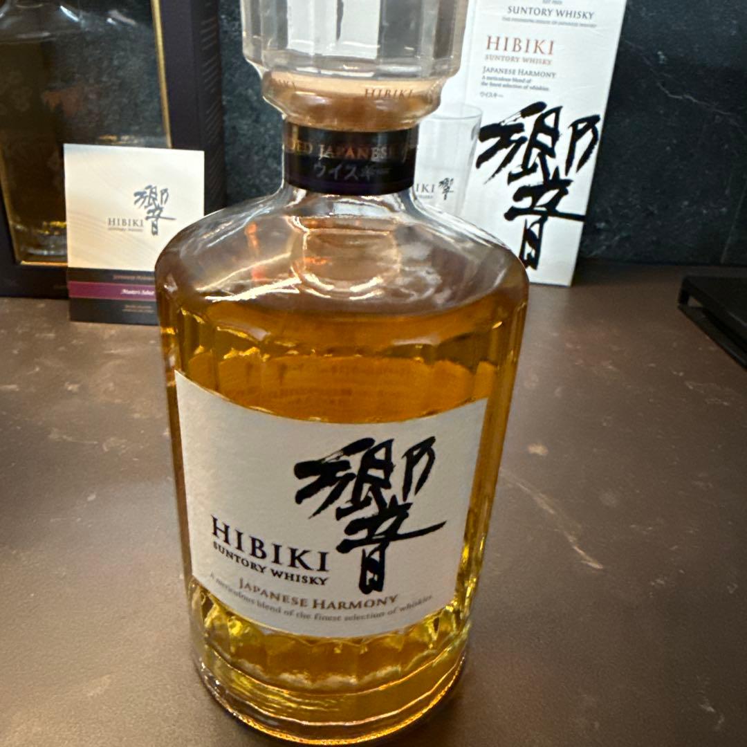 【最安値】響 ジャパニーズハーモニー 意匠 ジャパニーズハーモニー 、グラス付き