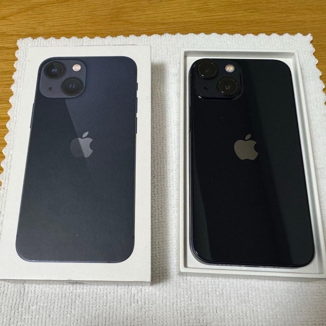​【付属品新品】iPhone 13 mini 128GB ミッドナイト