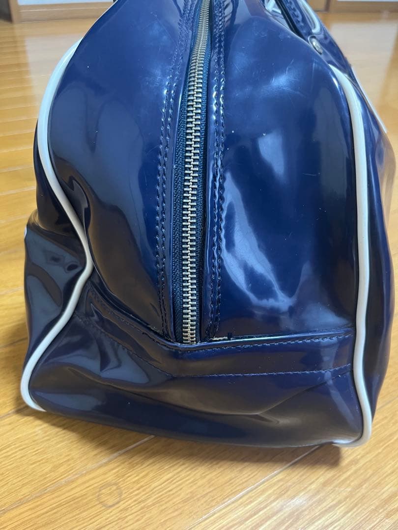 80's　adidas アディダス　エナメルボストン　ヴィンテージ