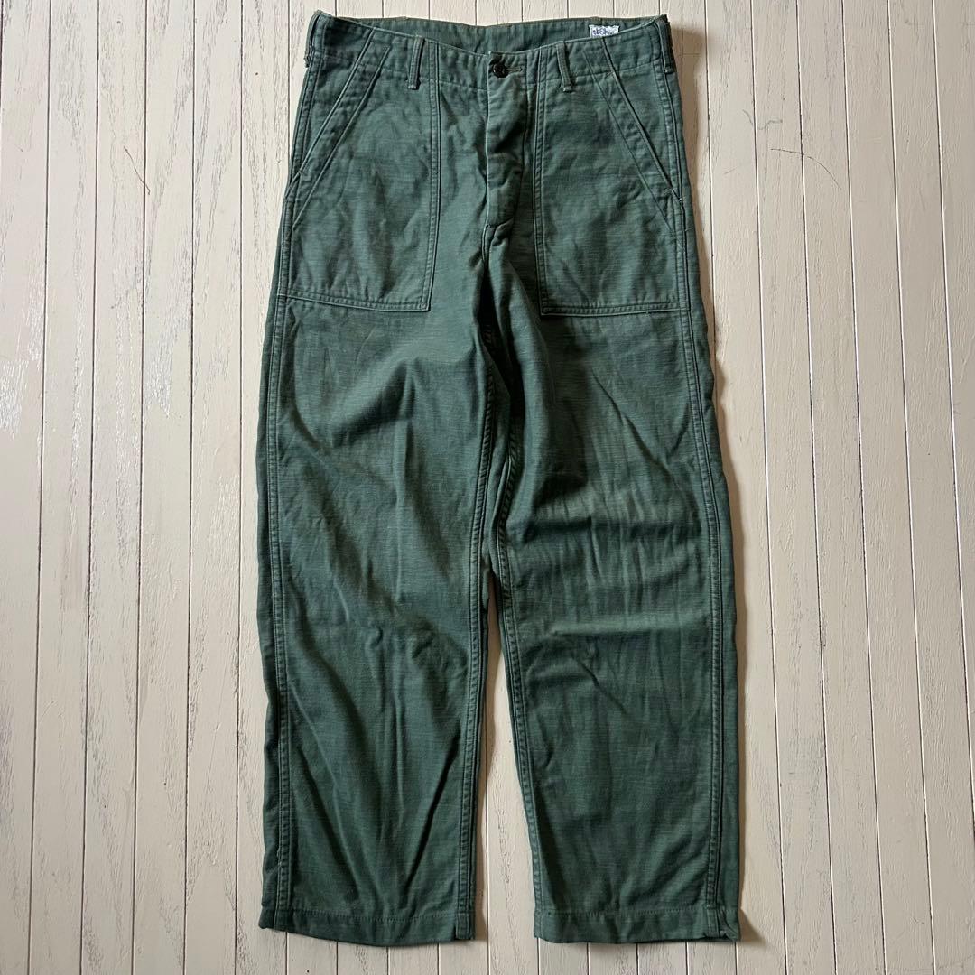 orSlow オアスロウ ベイカーパンツ 日本製 ミリタリー ファティーグ