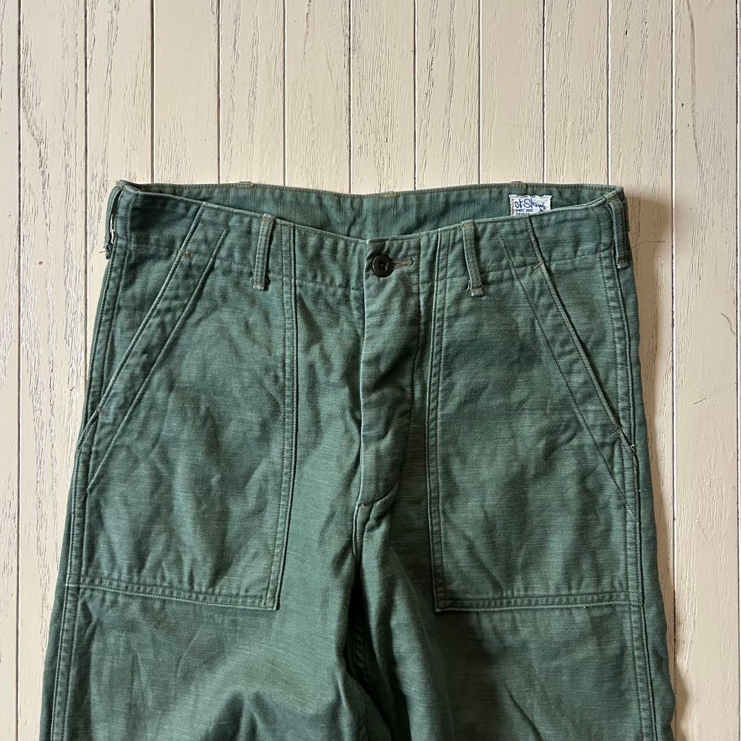 orSlow オアスロウ ベイカーパンツ 日本製 ミリタリー ファティーグ