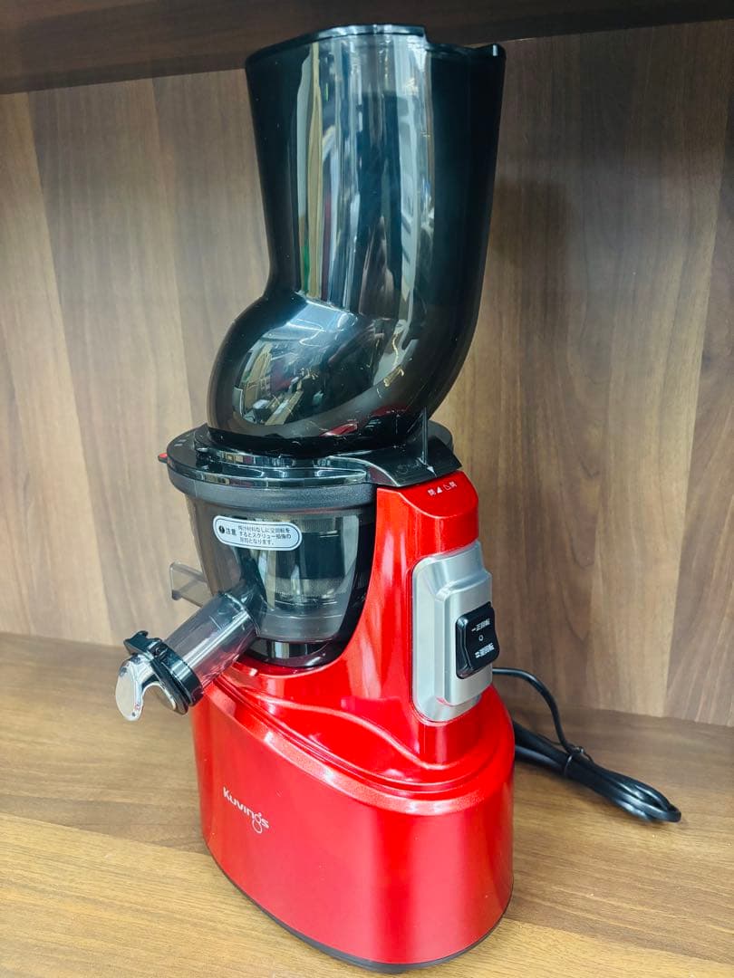 Kuvings クビンス　サイレントジューサー　レッド　JSG-82S(R)