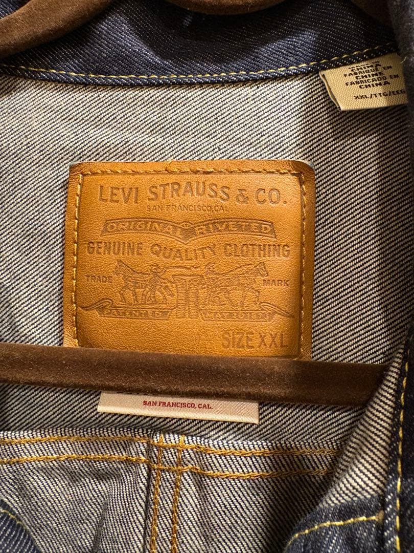 リーバイス　ジャーナルスタンダード別注セカンドデニムジャケット　キムタク