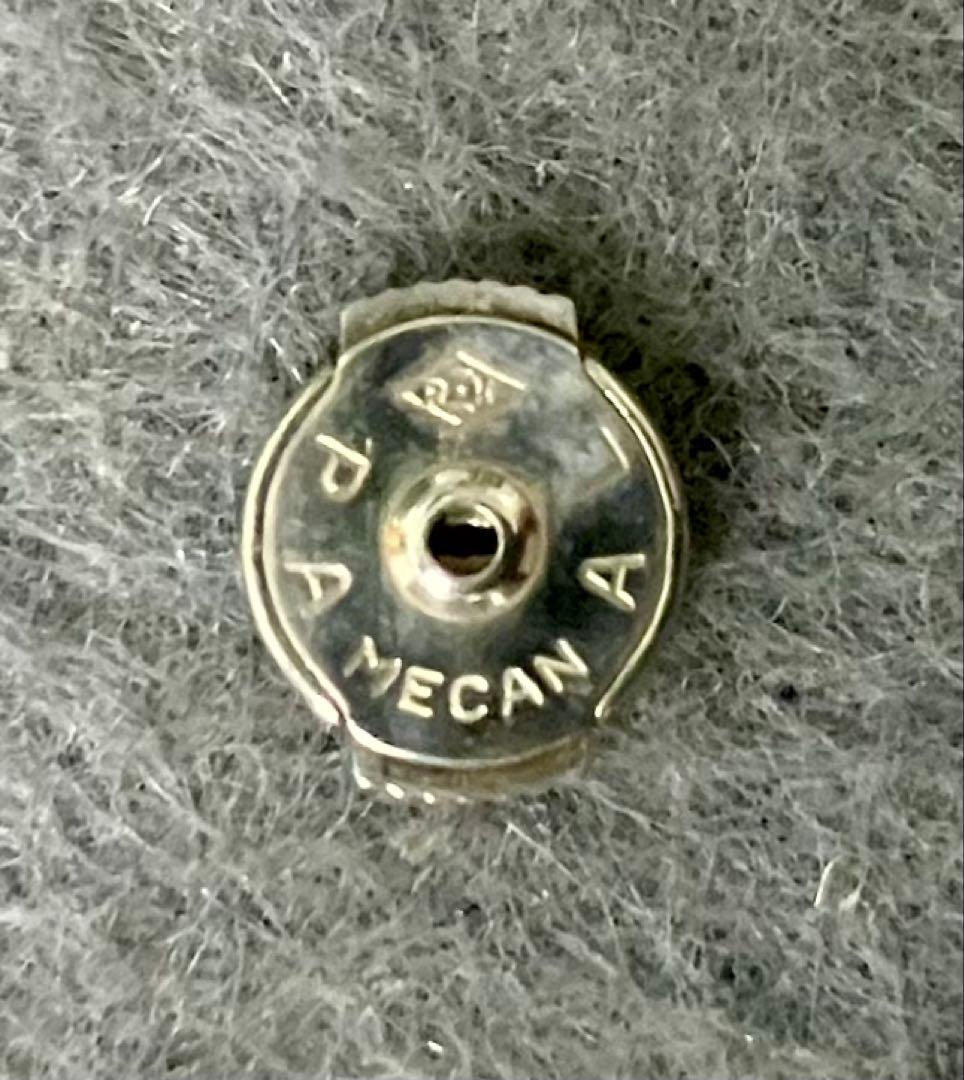 Hermès エルメス 片耳ピアス Sellier Au750/Ag925