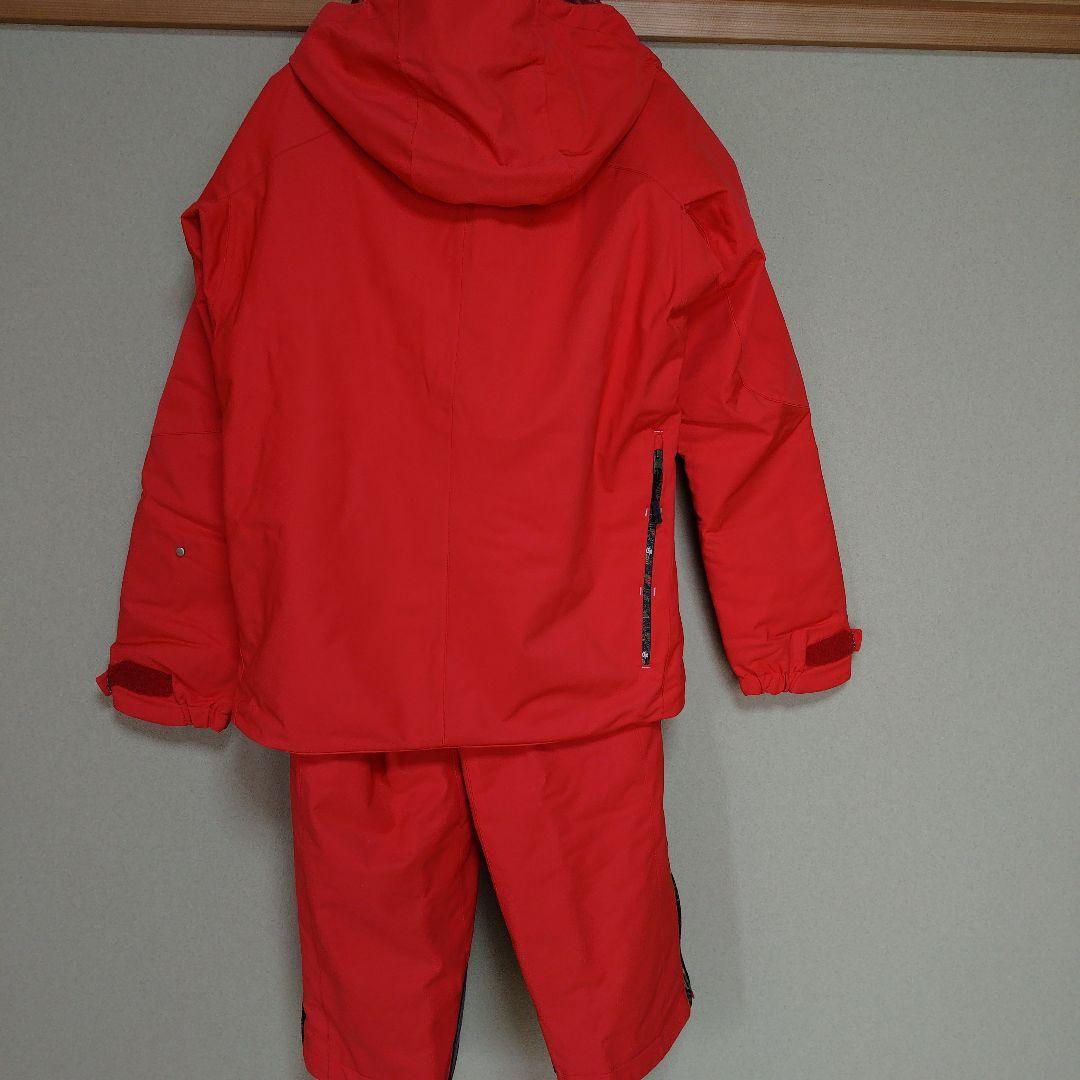 OGASAKA(デサント)スキーウェア上下 ピンク•マーブルストライプ