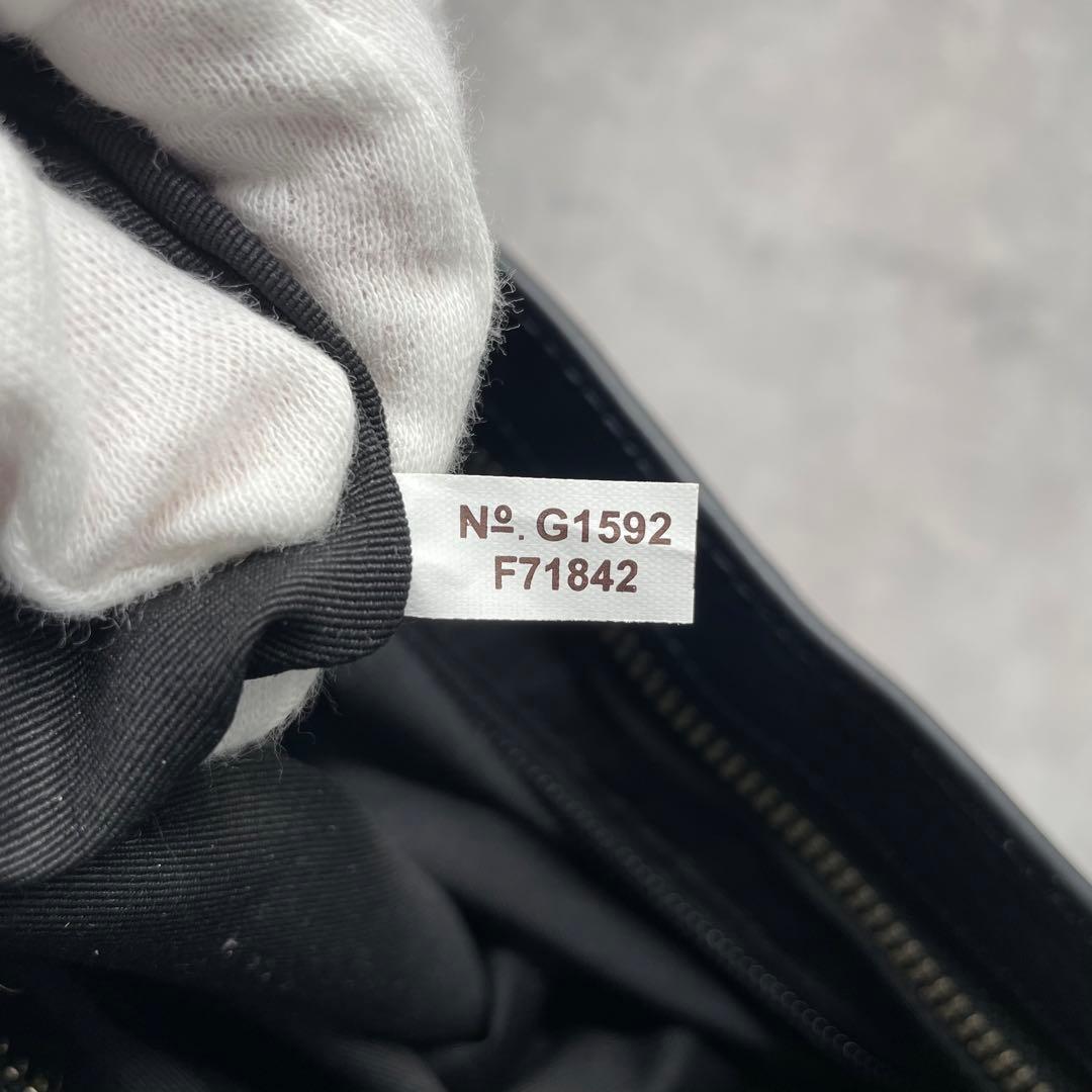 バッグ COACH Leather Navy Blue Crossbody Bag