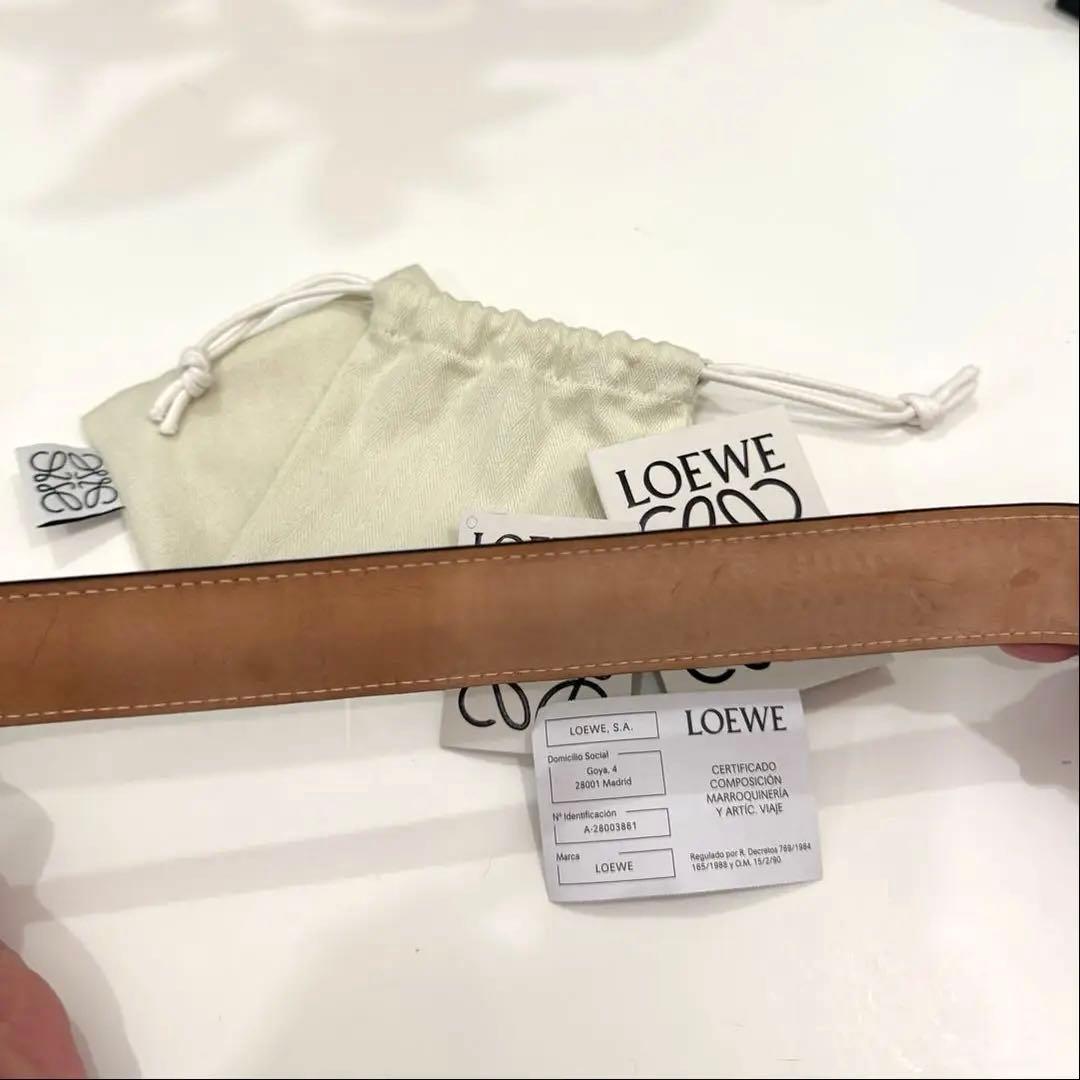 ⭐️最終お値下げ⭐️LOEWE ロエベ レザー バングル 保存袋付き