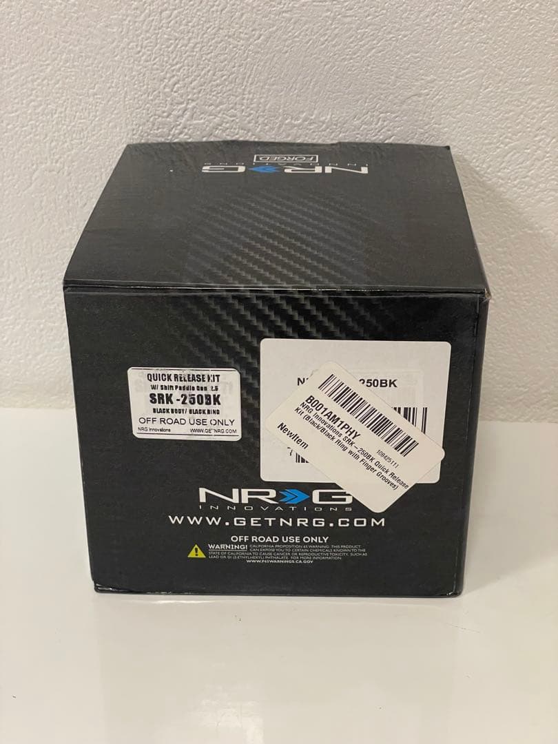 NRG ステアリングクイックリリース SRK-250BK