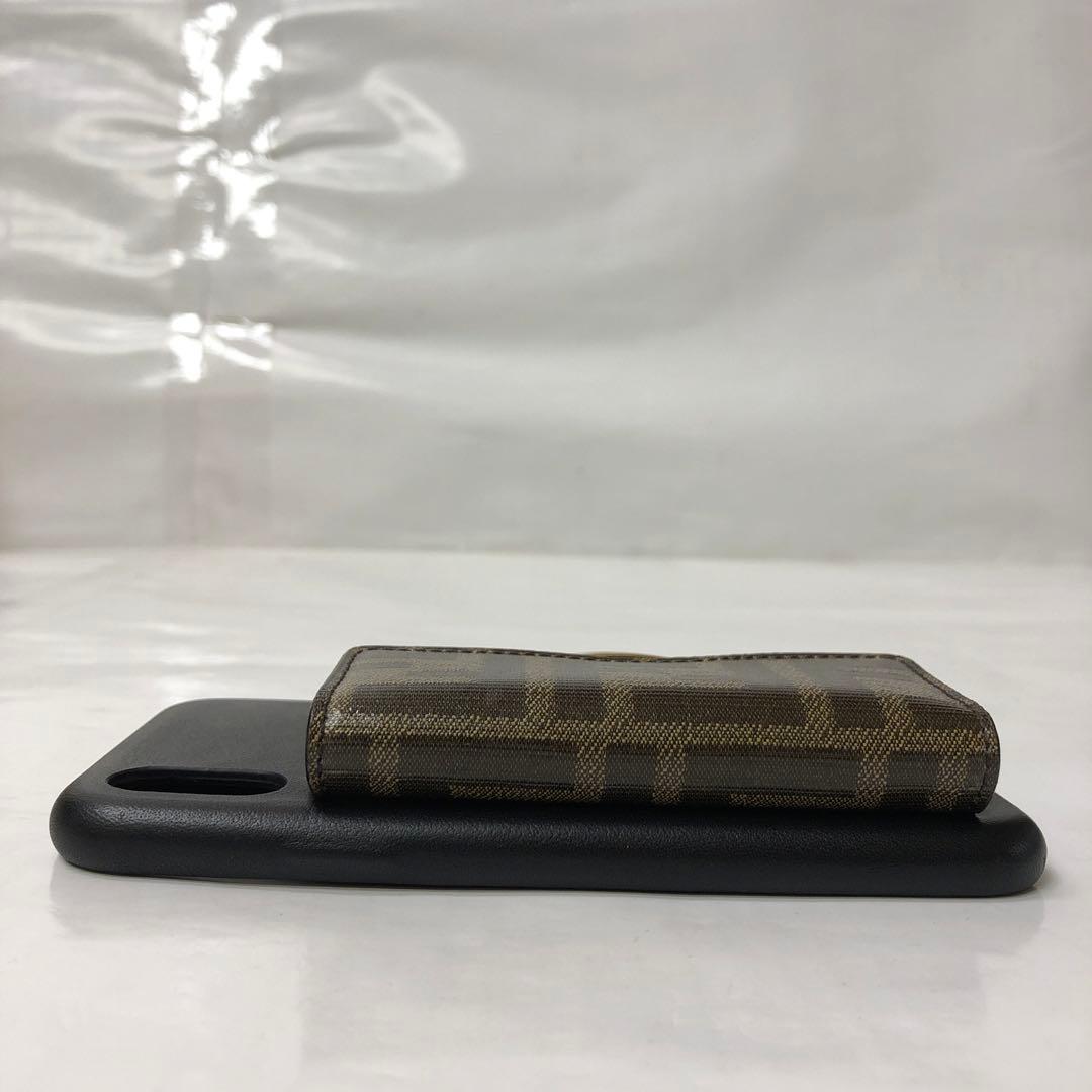 AA18-26 フェンディ ズッカ iPhone X iPhone XS ケース