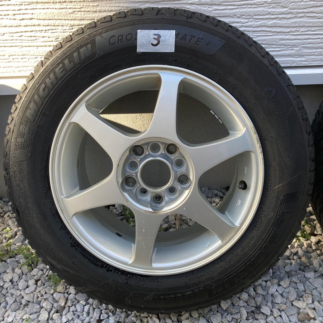 【引取歓迎 千葉】MICHELIN 195/65 R15 オールシーズンタイヤ