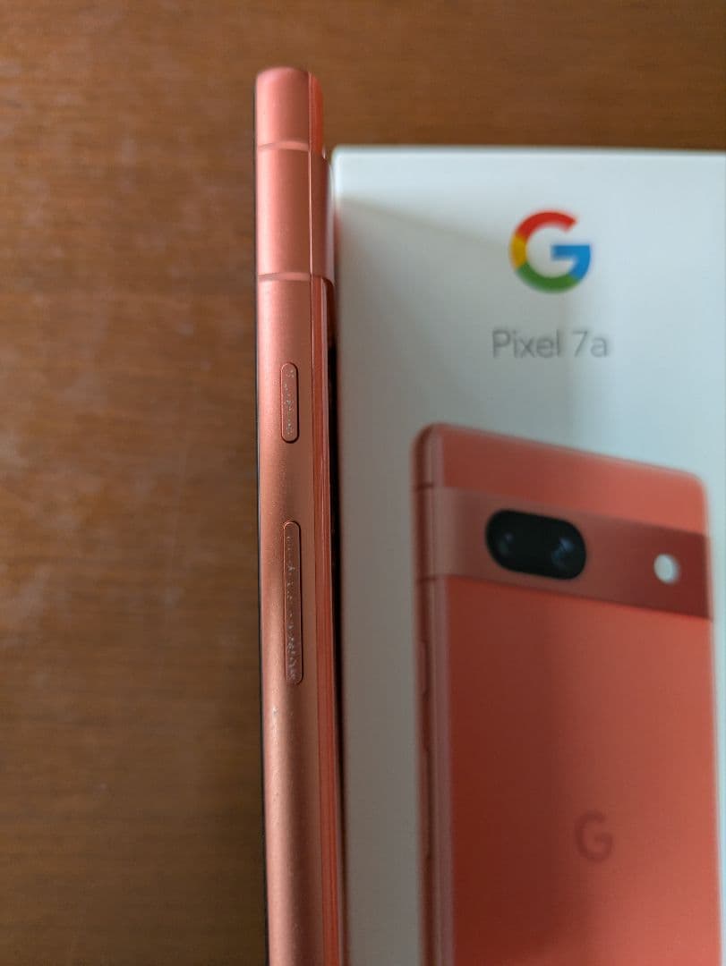 Google Pixel 7a 　128GB Coral 元箱付き！