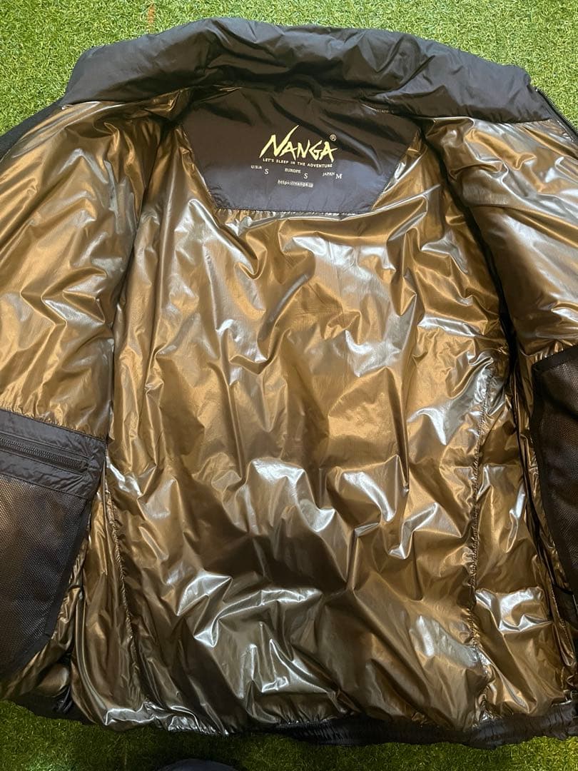 NANGA マゼノリッジダウンジャケット アウタースタンドカラーブラック M
