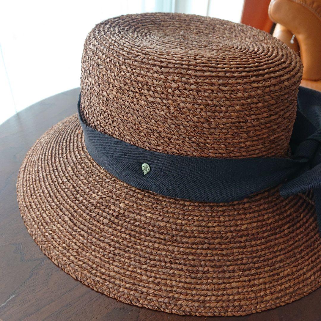 【美品】ヘレンカミンスキー ラフィアハット