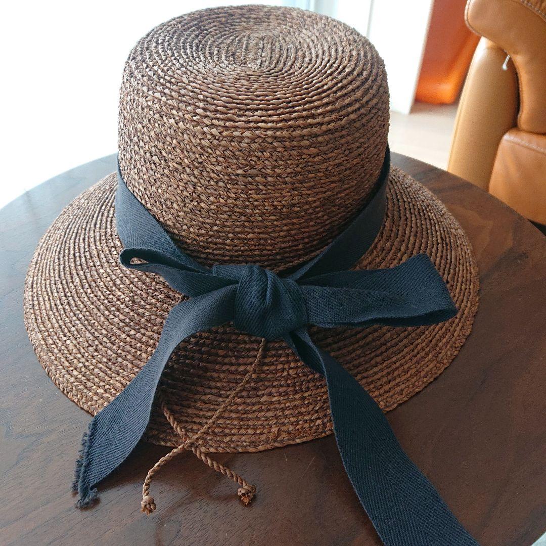 【美品】ヘレンカミンスキー ラフィアハット