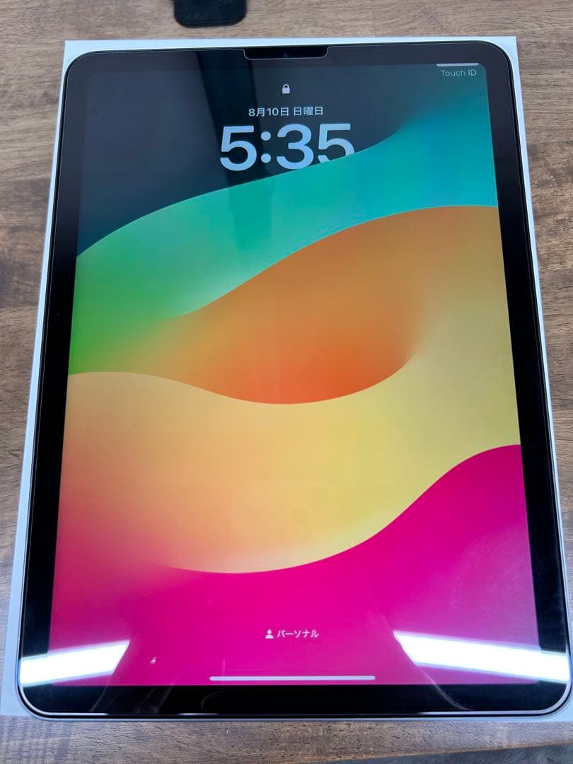 Apple ipad air 第5世代　64GB スペースグレー　100%