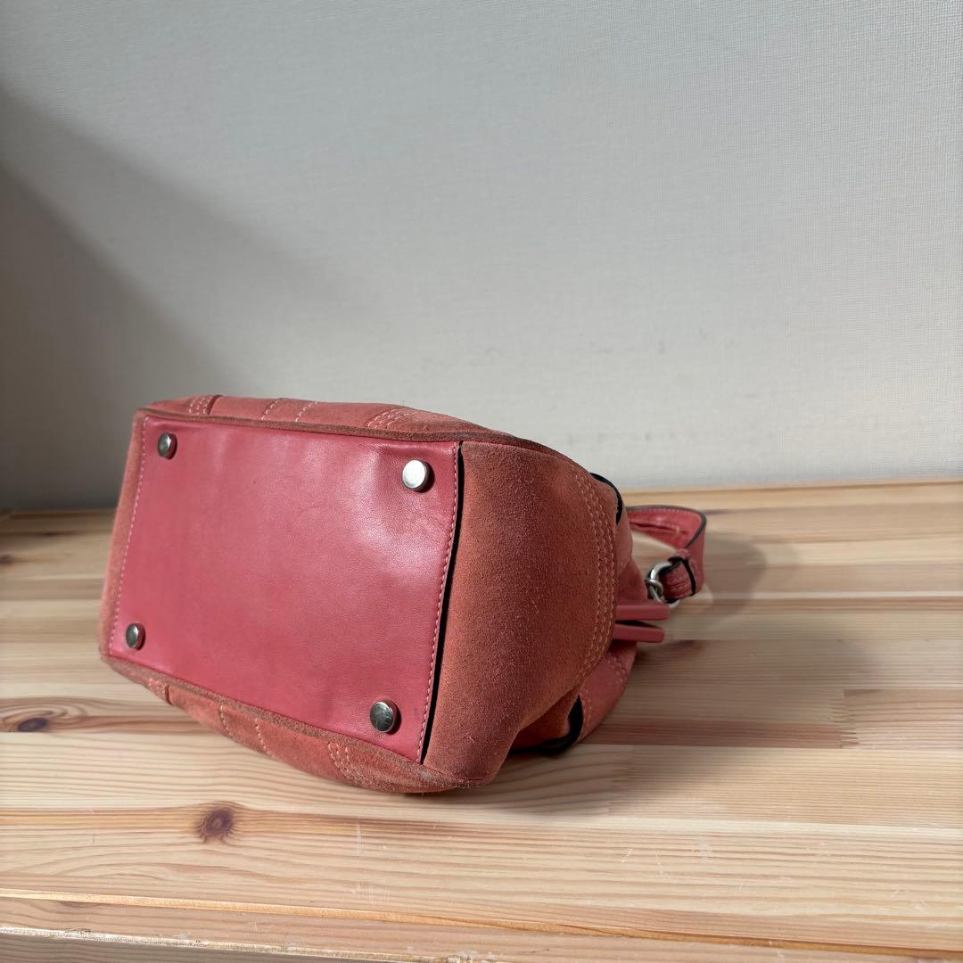 バッグ Coach Soho Kisslock Hand Bag Pink