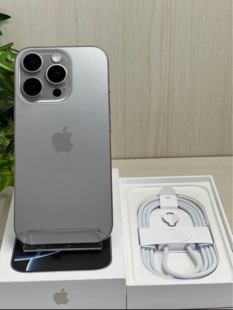 ✅✨ほぼ未使用✨iPhone16 pro 256GB❣️92% ナチュラル 茶