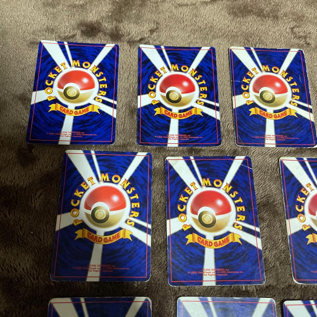 ア*エ様 ポケモンカード　旧裏 キラ レア 　うずまき　十字　モンボ　全面ホロ