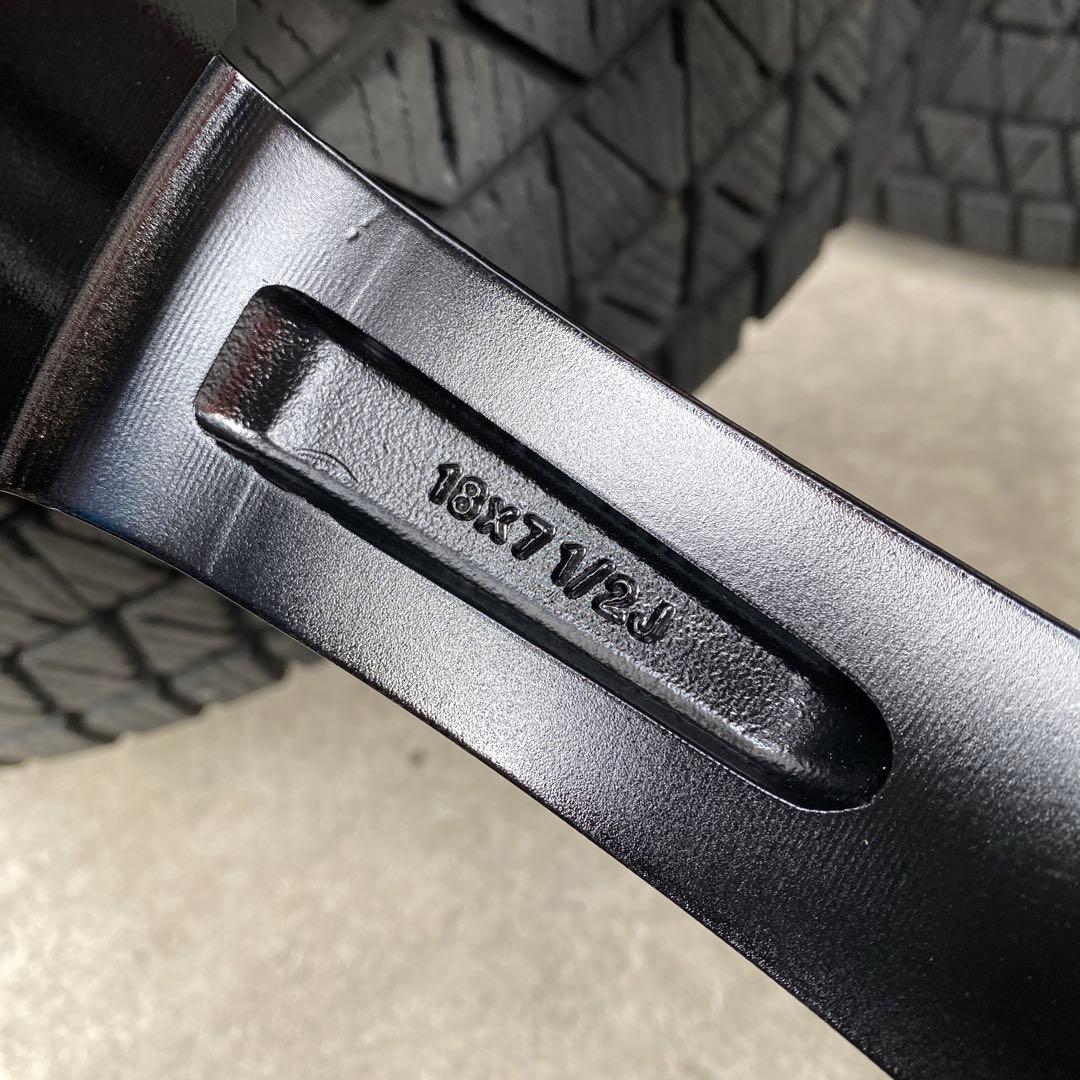 中古ブリヂストンスタッドレスセット225/60R18ハリアー、エクストレイル