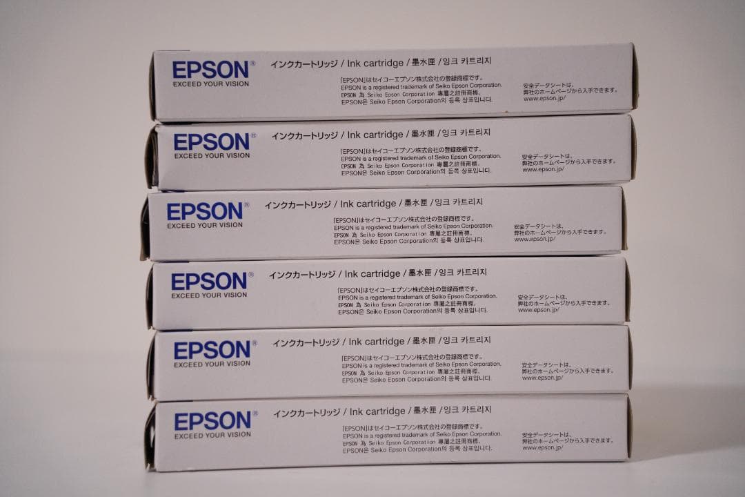 未使用 EPSON インクIB02CB IB02MB IB02YB 各2 純正