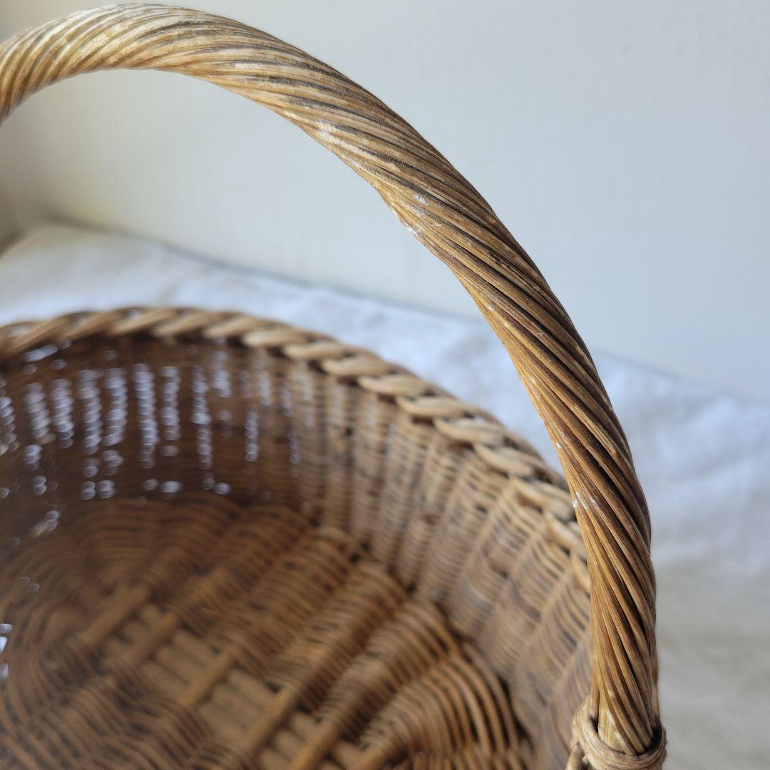 フランス　アンティーク　パニエ　F