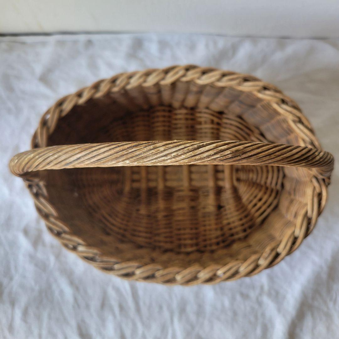 フランス　アンティーク　パニエ　F