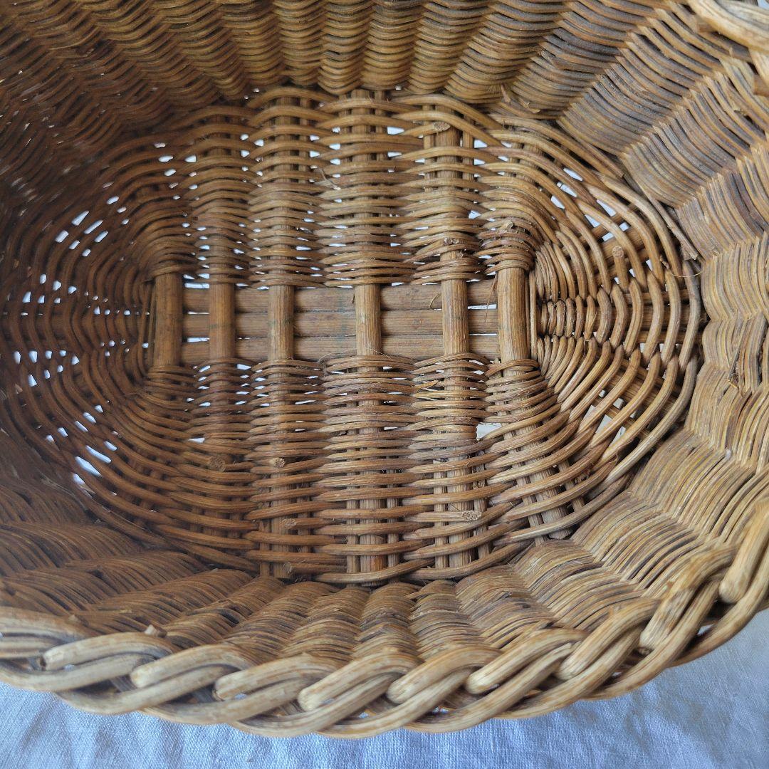 フランス　アンティーク　パニエ　F