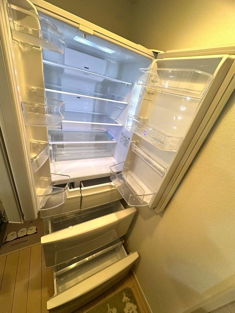 Panasonic パナソニック NR-FVF45S1-W 冷蔵庫 2024年製