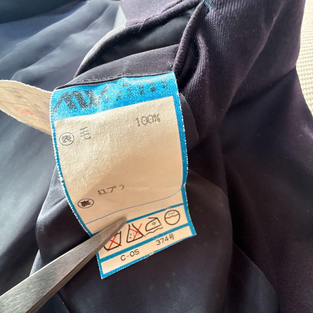 ポロラルフローレン　紺ブレ　金ボタン　ダブルテーラードジャケット　メンズL